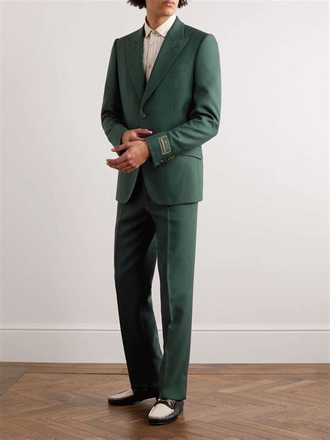 gucci men's suit sale|mr porter gucci suits.